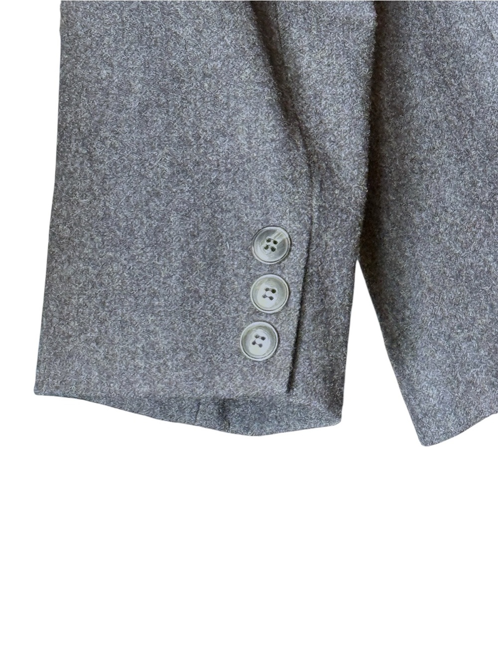 Pendleton Virgin Wool Gray Blazer Made in USA Women’s Jacket Size 16 Vintage - Picture 8 of 10